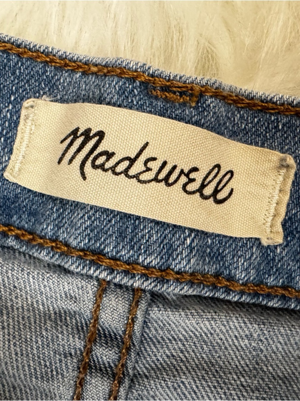 Madewell Classic Straight Jeans Light Wash High Rise Size 29 - Picture 5 of 12